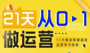 21天从0-1做运营，11大维度搭建基础运营学习体系-网创星球